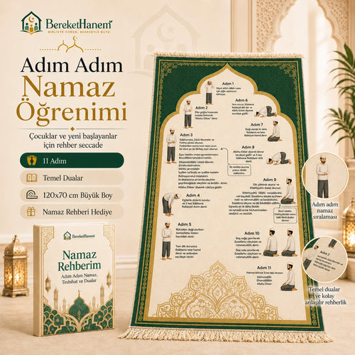 Berekethanem™ Namaz Öğretici Seccade